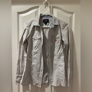 Ariat XS button down shirt